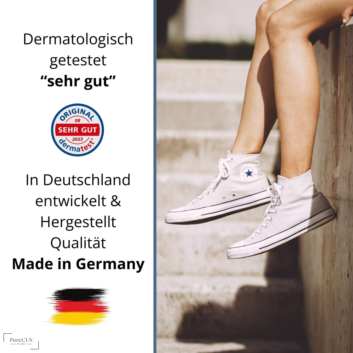 Made in Germany – PureCLN Sneaker Cleaner Set für hochwertige Schuhpflege