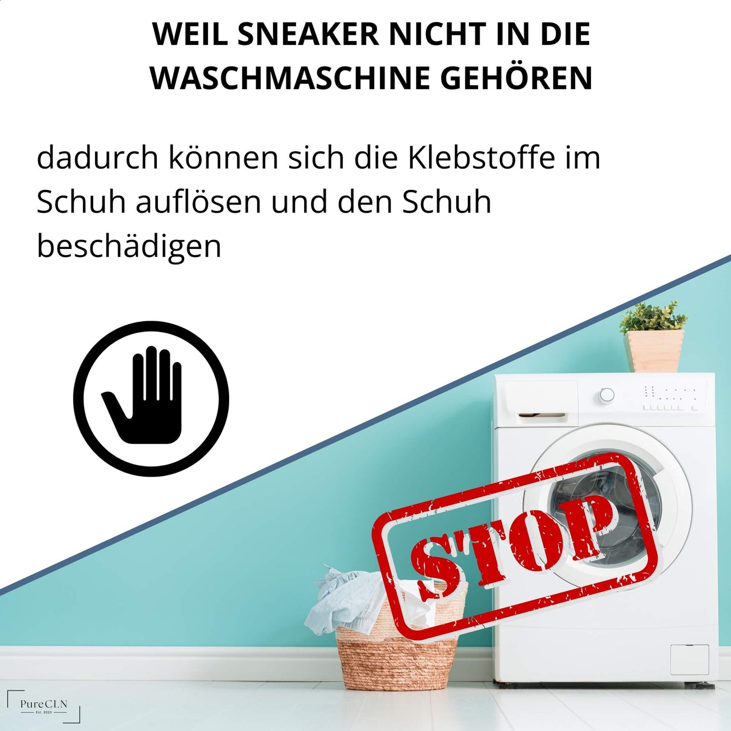 PureCLN Schuhreiniger entfernt effektiv Schmutz 