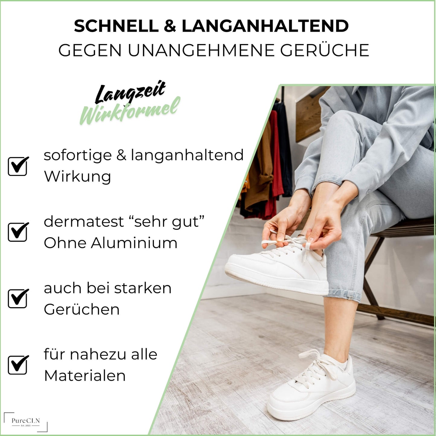 PureCLN Refresher Spray für Textilien und Schuhe