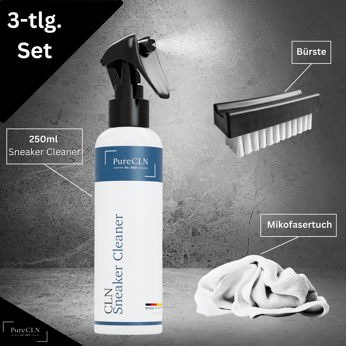 PureCLN Sneaker Cleaner Set